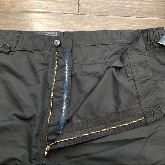 Hook And Tackle Outfitters Shorts Mens 52 Waist Black All Water Series Quick Dry - Picture 4 of 16
